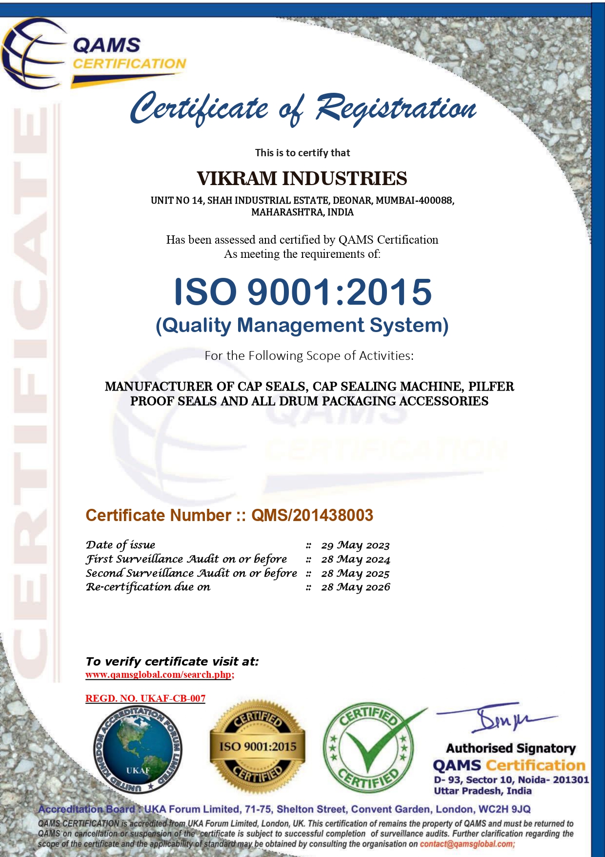 Certificate 2